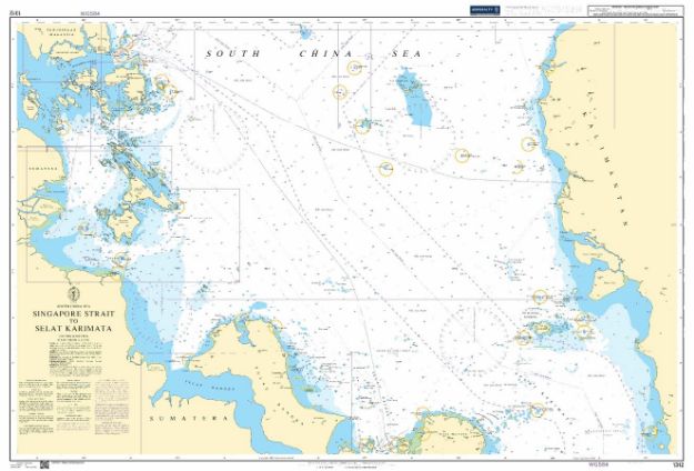 BA 1312 - Singapore Strait to Selat Karimata